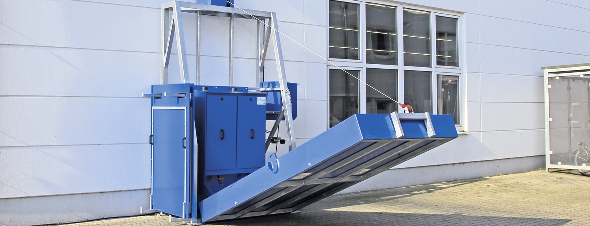 WK-Flexline: Abfüllstation, Abtankfläche, Abtankplatz