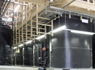 Lagerbehälter und Tanklager für Chemikalien